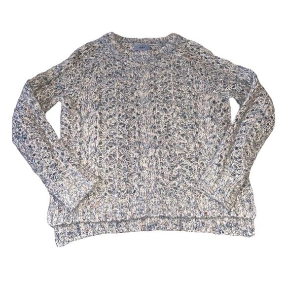 Yaira Chunky Knit Rainbow Speckled Sweater Size Small - Picture 1 of 9